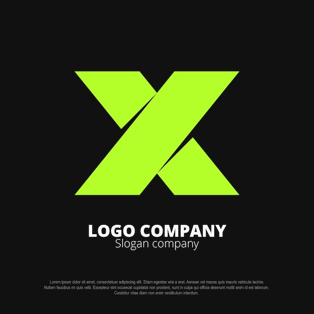 Vector el logotipo x