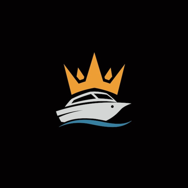 El logotipo del yate real