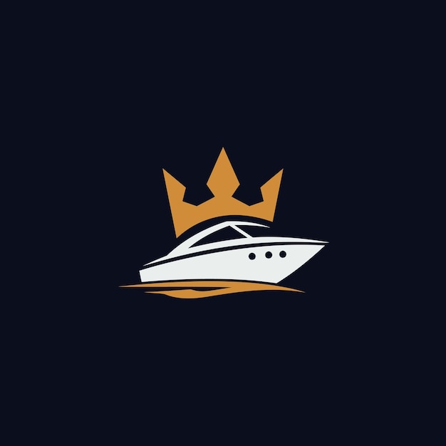El logotipo del yate real