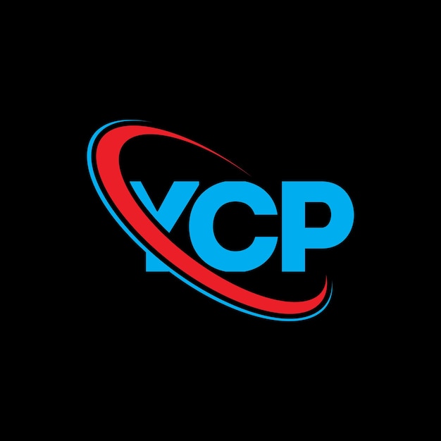 Logotipo de YCP YCP letra YCP diseño de logotipo de letra YCP iniciales YCP logotipo vinculado con círculo y mayúscula monograma logotipo YCP tipografía para negocios de tecnología y marca inmobiliaria