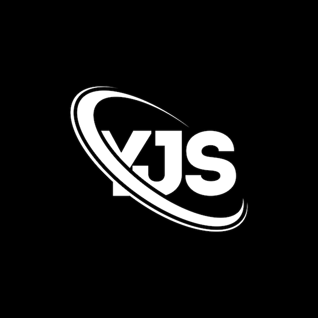 El logotipo de YJS, la letra YJS y las iniciales YJS están vinculados con un círculo y una mayúscula.