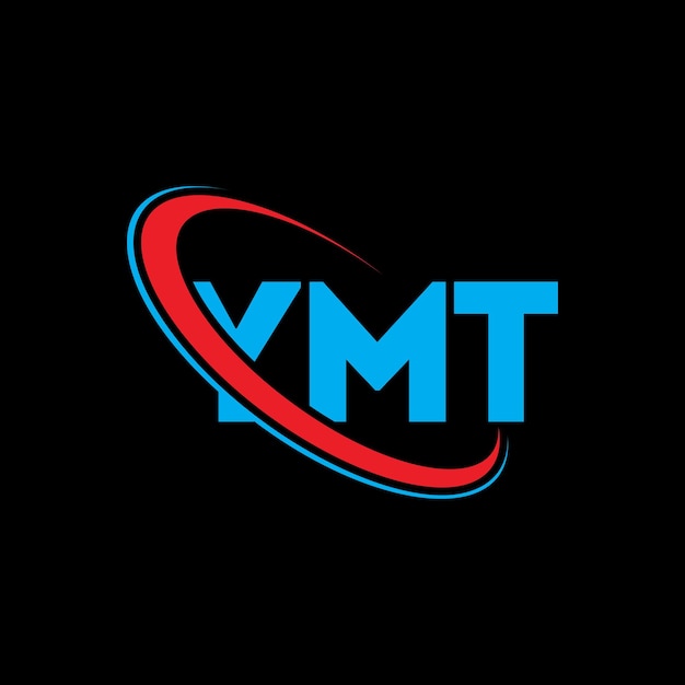 Logotipo YMT YMT letra YMT letra diseño de logotipo Iniciales YMT logotipo vinculado con círculo y mayúscula monograma logotipo YMT tipografía para negocios de tecnología y marca inmobiliaria