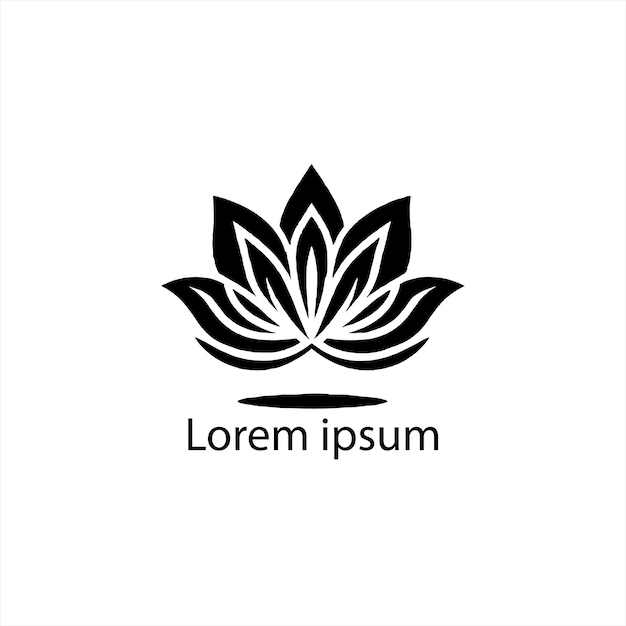 un logotipo de yoga en fondo blanco