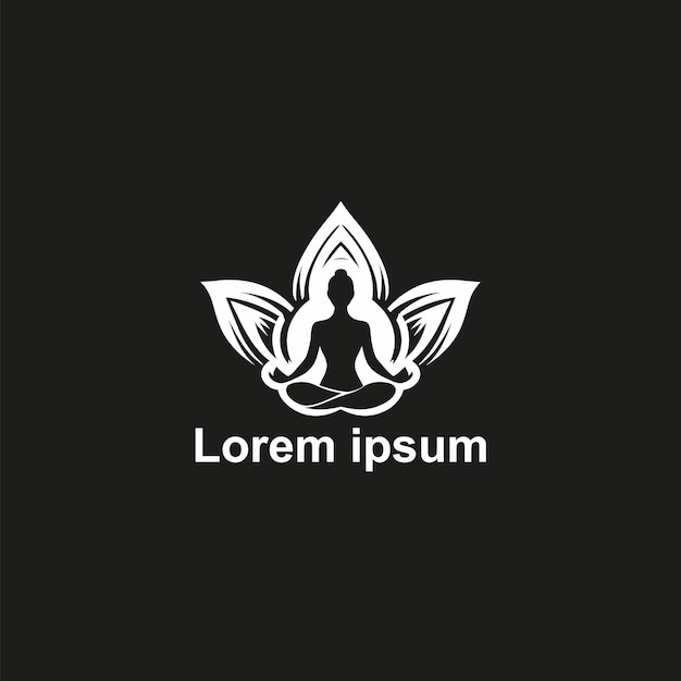 un logotipo de yoga