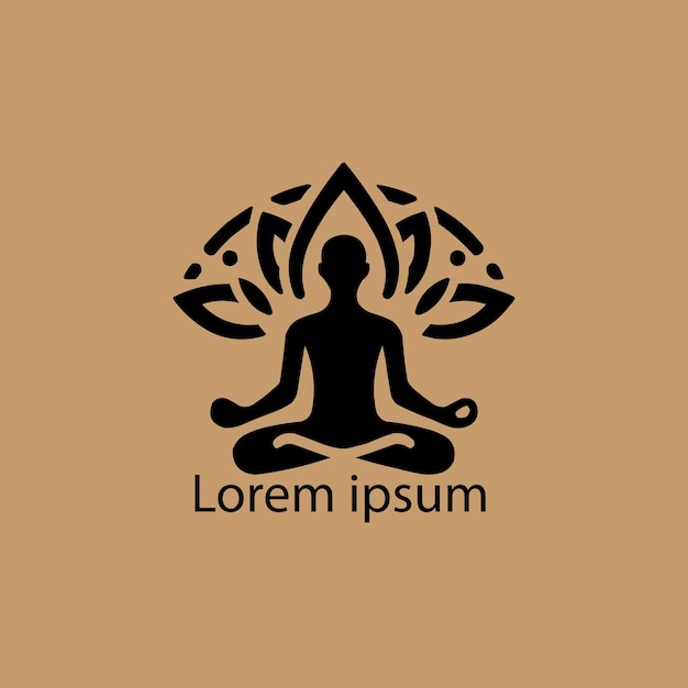 un logotipo de yoga
