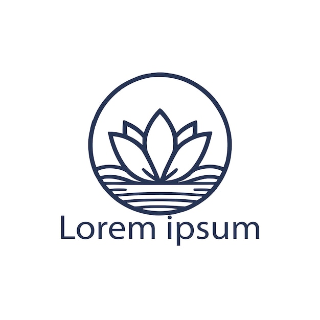 un logotipo de yoga
