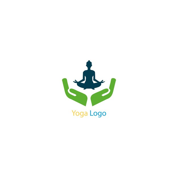 un logotipo de yoga