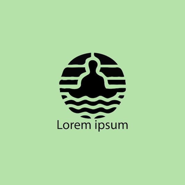 un logotipo de yoga