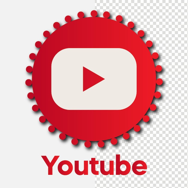 Logotipo de youtube gratis png