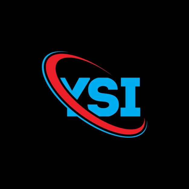 Logotipo de YSI: diseño de logotipo de letra YSI, iniciales, logotipo YSI vinculado con círculo y mayúscula, logotipo de monograma, tipografía YSI para negocios tecnológicos y marca inmobiliaria.