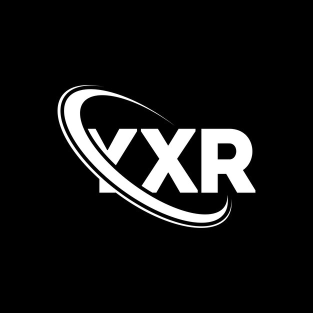 Logotipo YXR YXR letra YXR diseño de logotipo de letra Iniciales YXR logotipo vinculado con círculo y mayúscula logotipo monograma YXR tipografía para negocios de tecnología y marca inmobiliaria