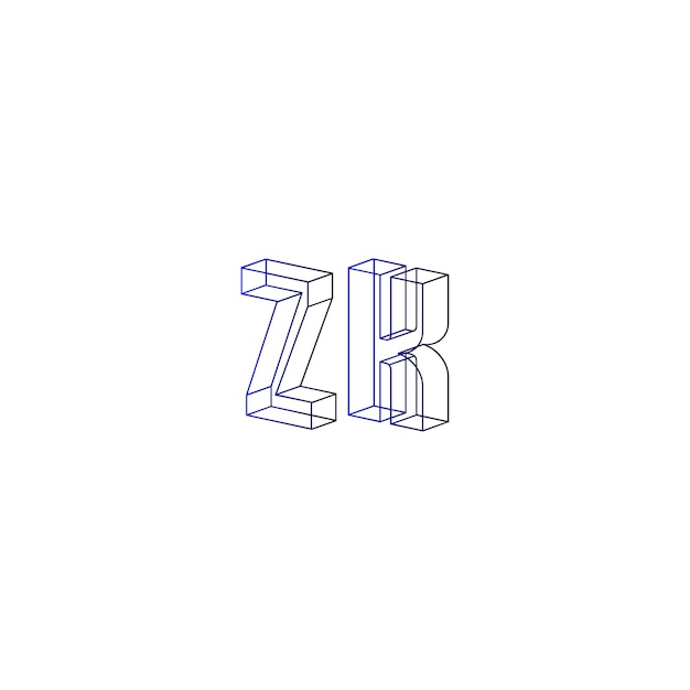 El logotipo z mínimo