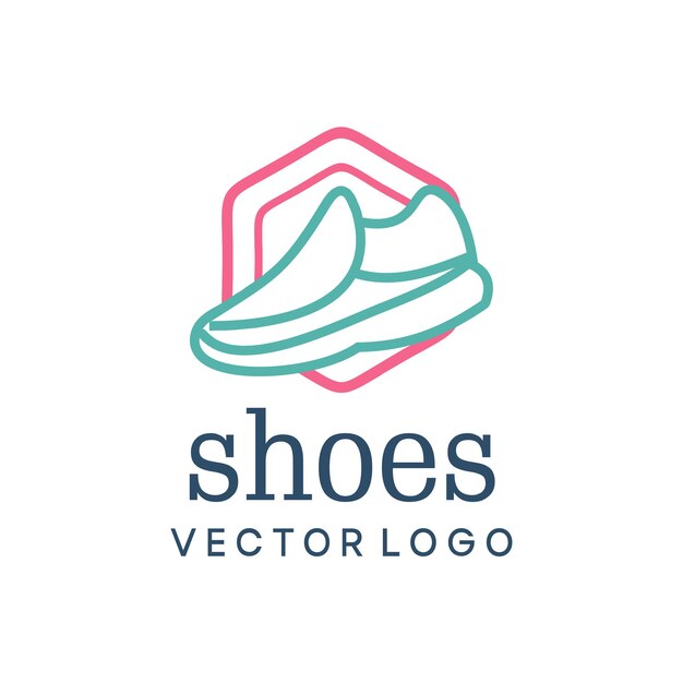 El logotipo de los zapatos