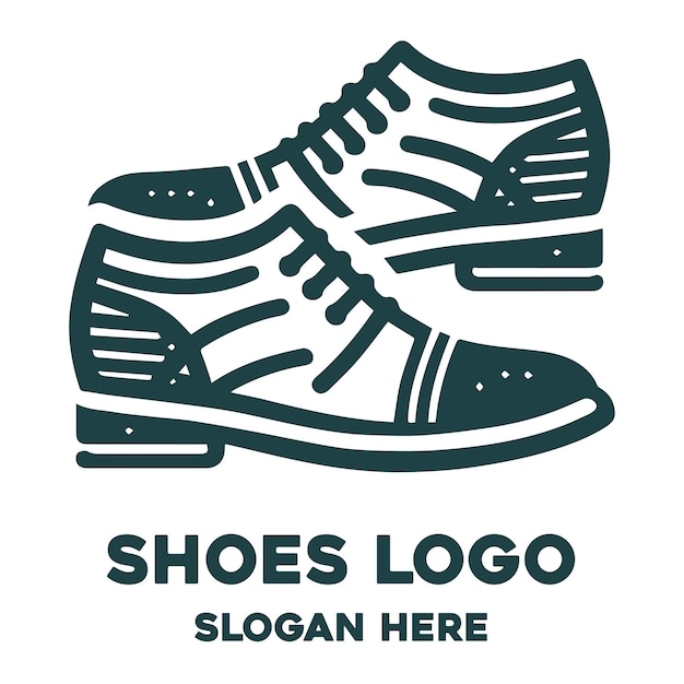 El logotipo de los zapatos