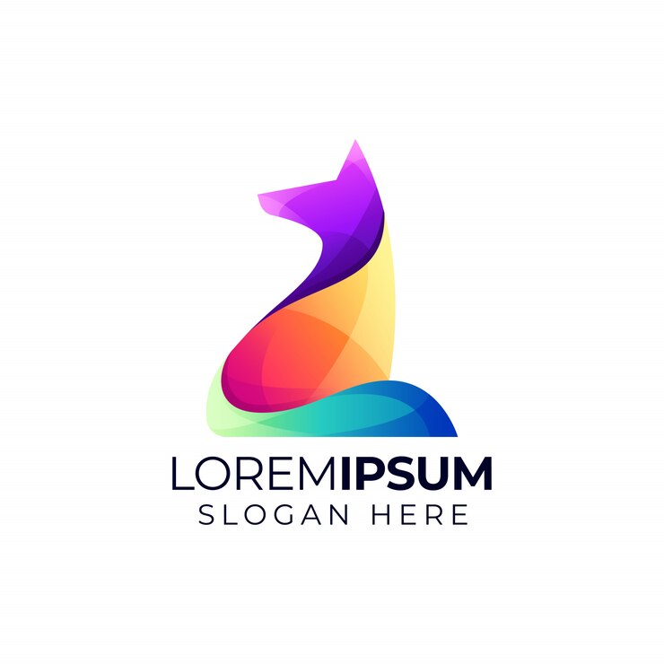 Vector logotipo zorro