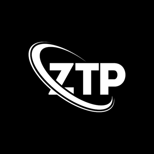 El logotipo ZTP ZTP letra ZTP letra diseño de logotipo iniciales ZTP logotipo vinculado con círculo y mayúscula monograma logotipo ZTT tipografía para negocios de tecnología y marca inmobiliaria