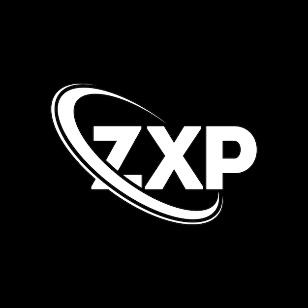 Logotipo ZXP ZXP letra ZXP diseño de logotipo de letra Iniciales Logo ZXP vinculado con círculo y mayúscula logotipo monograma ZXP tipografía para negocios de tecnología y marca inmobiliaria