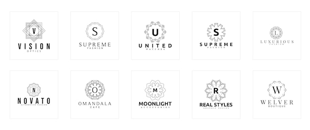 Logotipos Art Déco EPS
