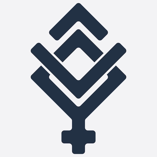 Logotipos de género masculino y femenino.