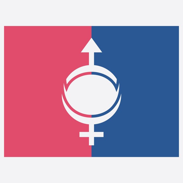 Logotipos de género masculino y femenino.