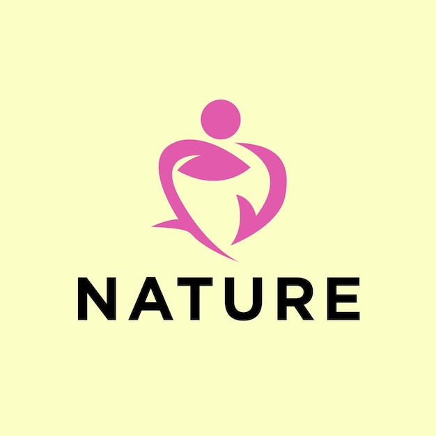 Logotipos de hoja verde ecología naturaleza elemento vector icono