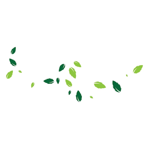 Logotipos de hoja verde ecología naturaleza elemento vector icono