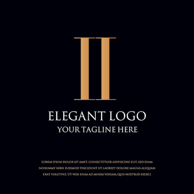 Logotipos MONOGRAMA ELEGANTE