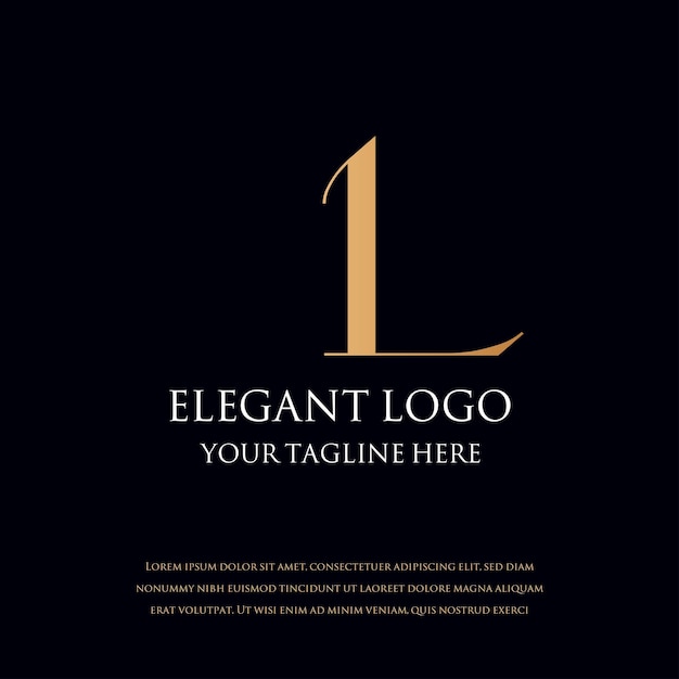 Logotipos MONOGRAMA ELEGANTE
