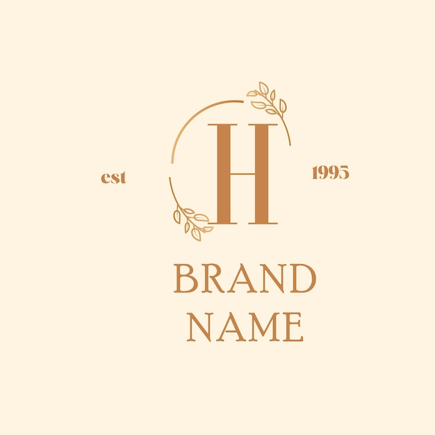 Logotipos MONOGRAMA ELEGANTE