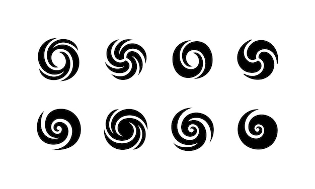 Los logotipos profesionales modernos en forma de esfera