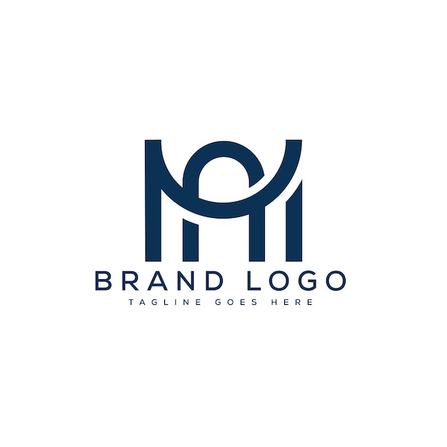 Logotipos vectoriales creativos con la letra AM