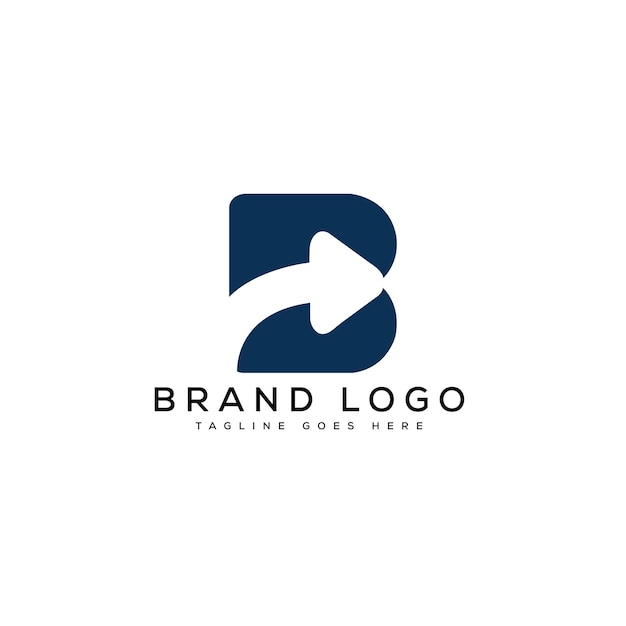 Logotipos vectoriales creativos con la letra B