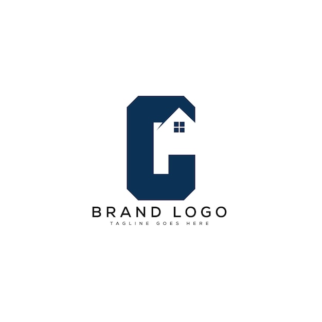 Logotipos vectoriales creativos con la letra C