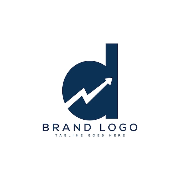 Logotipos vectoriales creativos con la letra D