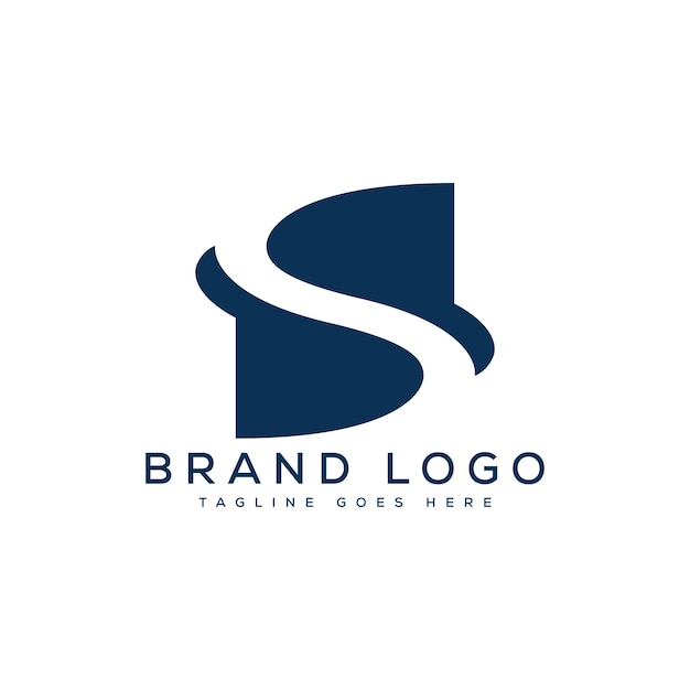 Logotipos vectoriales creativos con la letra S