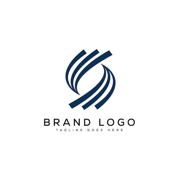 Logotipos vectoriales creativos con la letra S