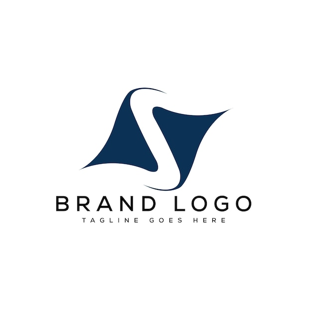 Logotipos vectoriales creativos con la letra S