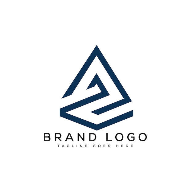 Logotipos vectoriales creativos con la letra Z