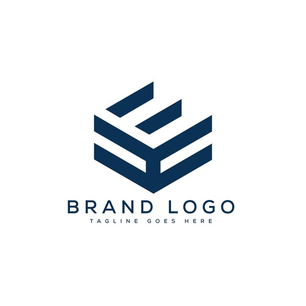 Logotipos vectoriales creativos con la letra SE