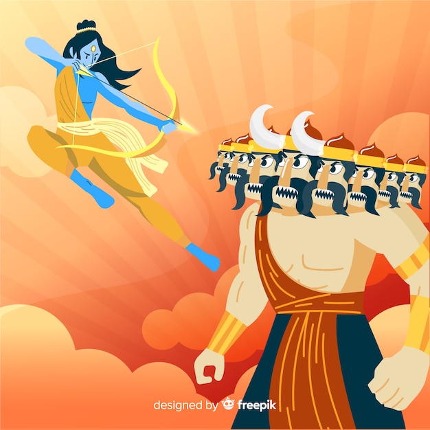 Lord rama y ravana personaje