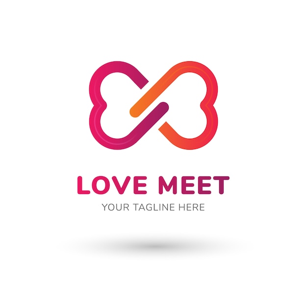 Love meet logo