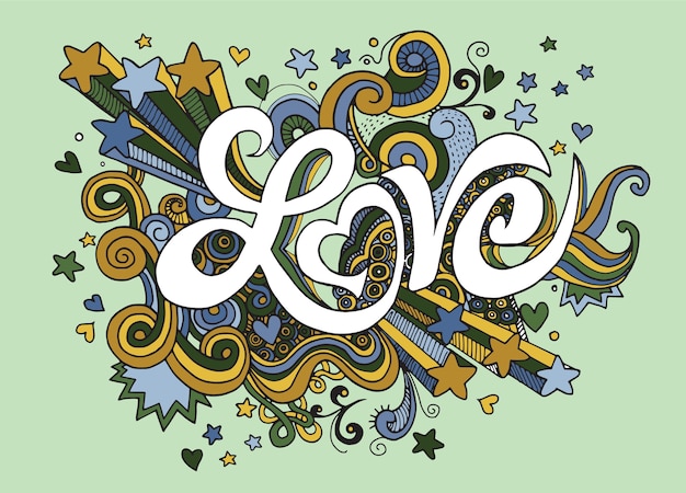 Vector love typo