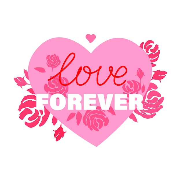 Love you frase con corazones de diamantes en un fondo rojo tarjetas de felicitación para el Día de San Valentín