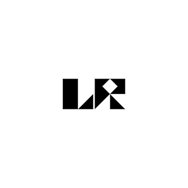Vector ls monograma logotipo diseño carta texto nombre símbolo monocromo logotipo alfabeto carácter simple logotipo
