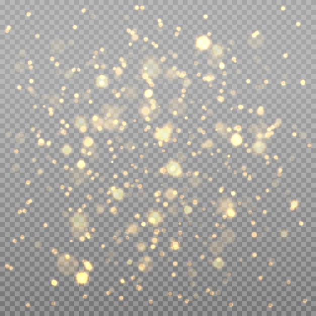 Luces de bokeh que brillan intensamente abstractas ligeras.