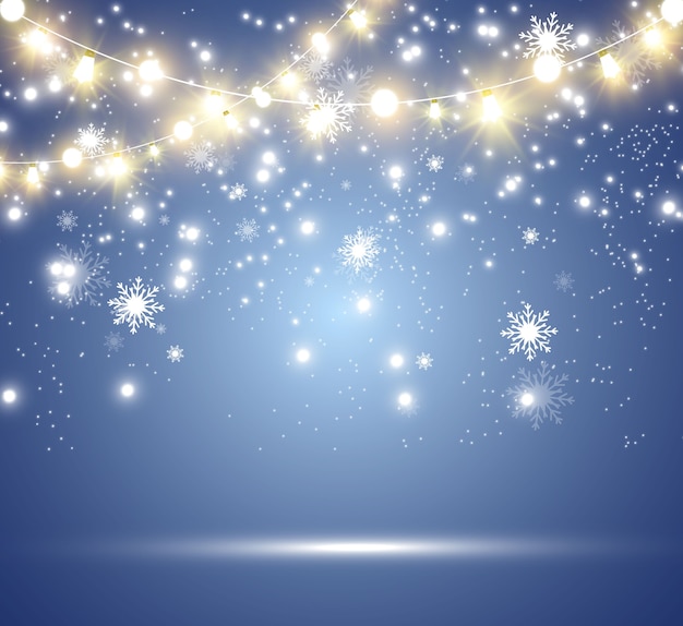 luces brillantes y hermosas, elementos de diseño.