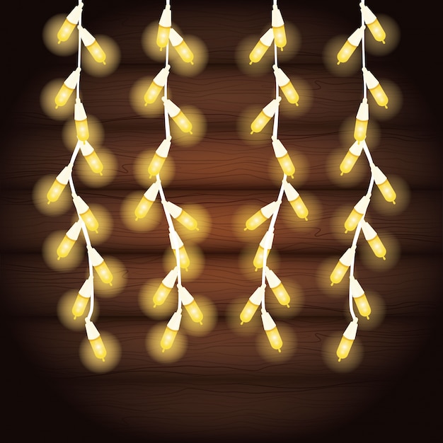 Luces decorativas de Navidad