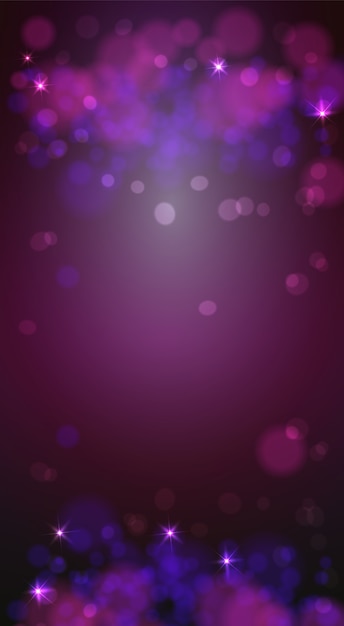 Luces desenfocadas del fondo del bokeh de la Navidad