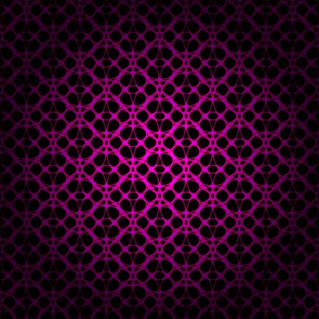 Luces de forma abstracta sobre fondo oscuro