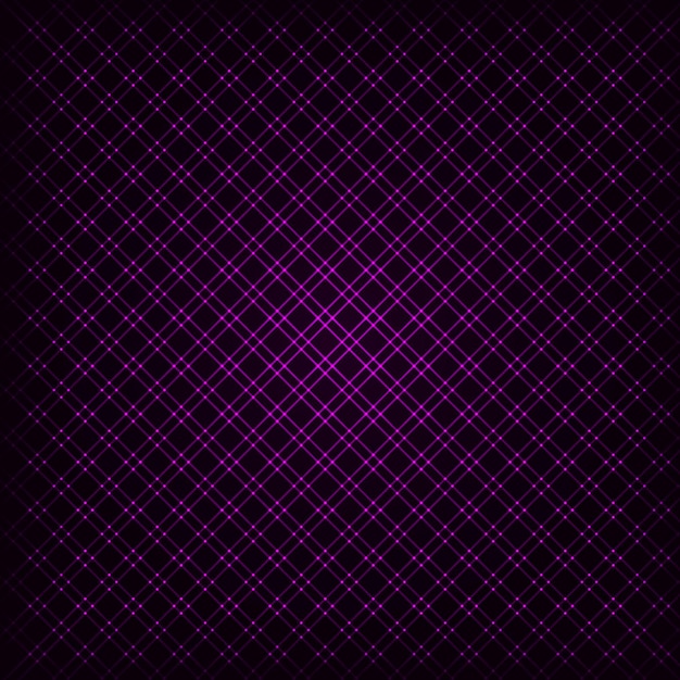 Luces de forma abstracta sobre fondo oscuro